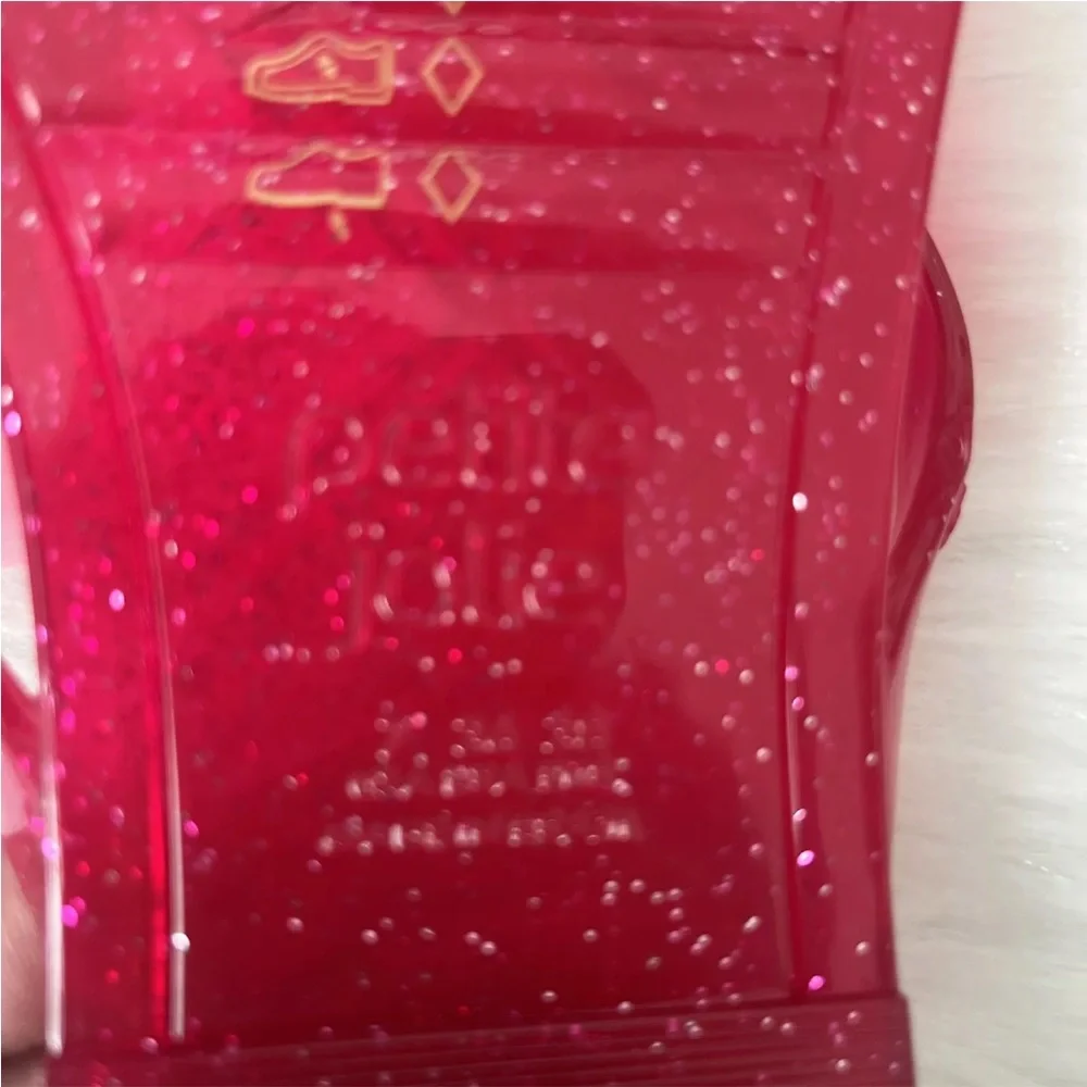 Women’s Sandals Resort-wear Jelly Bow Flip-flops Hot Pink Cruise Vacation - Picture 9 of 9